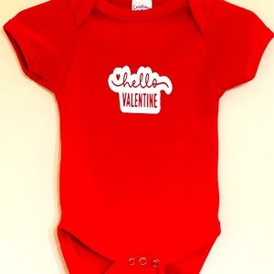 Hello Valentine 3-6 months oneis
